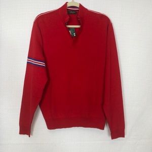 NWT Bobby Jones Red Sweater-Medium